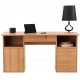 Dallas Beech Workstation with Storage